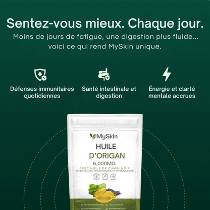 MySkin® - Capsules molles d’huile d’origan