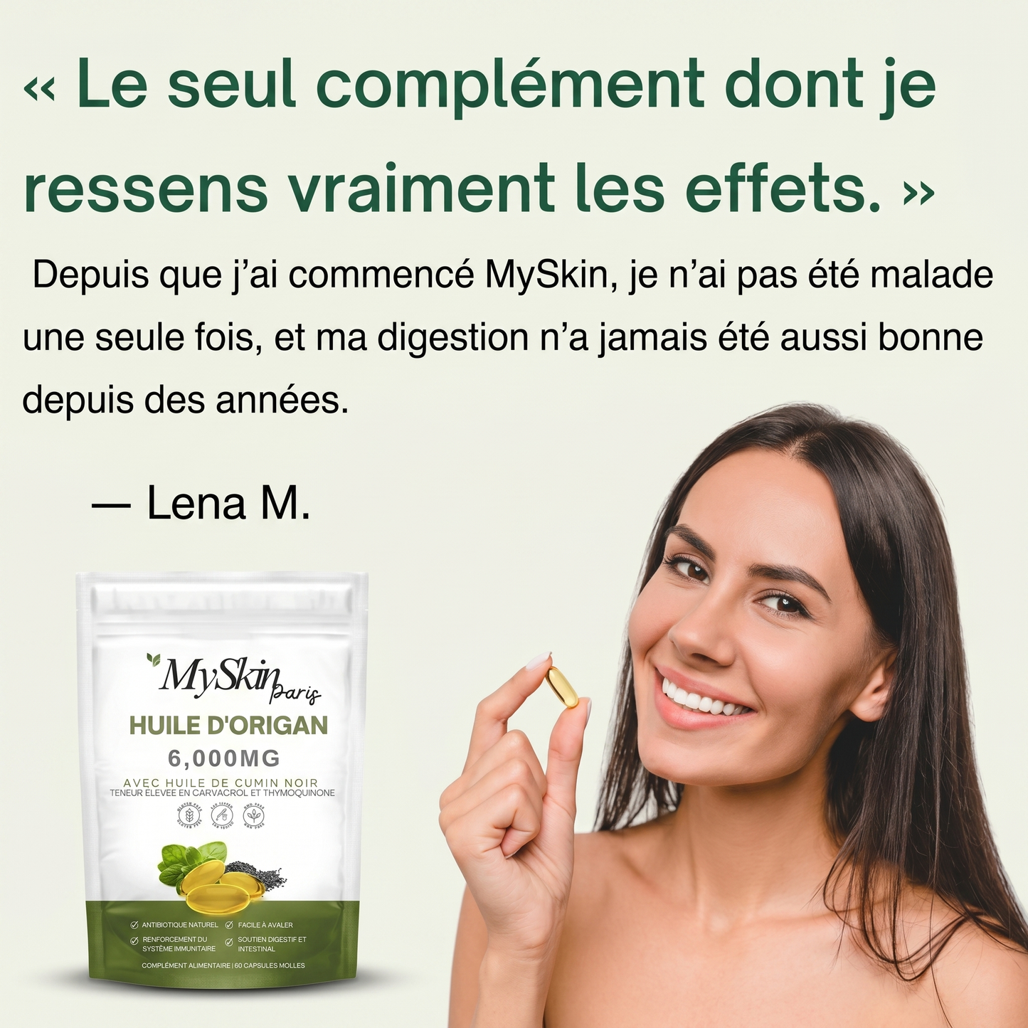 MySkin Orega+ - Cure naturelle pour l’immunité et la digestion