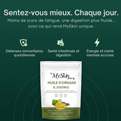 MySkin Orega+ - Cure naturelle pour l’immunité et la digestion